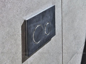 CLAPETA ACTIONARE REZERVOR INCASTRAT SIGMA 21 ASPECT BETON CU BUTOANE CROM - Img 2