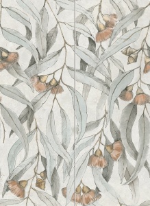 Decor 2 elemente Tubadzin Taonga leaves A STR 65.8x89.8 cm