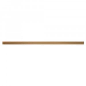Decor Tubadzin Gold mat 2 2.3x60.8 cm, gold