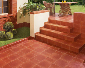 Elevatie Klinker Paradyz TAU Ceramicarus brown 6.6x24.5 cm - Img 3
