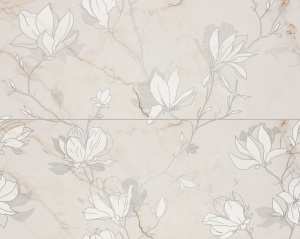 Faianta Decor 2-elemente Tubadzin Liberte fleur 2*29,8x74,8 (59,8x74,8) cm - Img 2