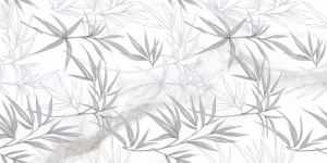 Faianta decor Kai Ceramics Breeze Leaves Grey 30x60 cm - Img 2
