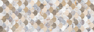 Faianta decor Kai Legno Mix 24.4x74.4 cm, grey