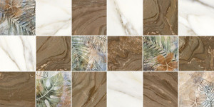 Faianta decor Kai Portobello Squares 30x60 cm, brown - Img 3