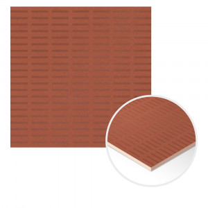 Faianta decor Paradyz Neve Creative 9.8x9.8 cm, terracotta - Img 2