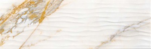 Faianta Kai Ceramics Excelsis Waves White 24.4x74.4 cm - Img 3