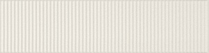 Faianta Tubadzin Groove white sugar 1 STR 7.8x29.8 cm