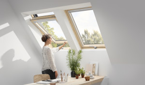Fereastra mansarda Velux Standard Plus GLL 1061B FK08, deschidere de jos, 66x140 cm - Img 2