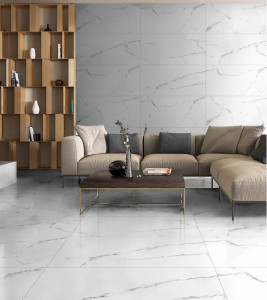 Gresie Luxury Calacatta Oro 60x120 cm, lucioasa - Img 2