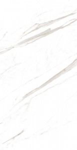 Gresie portelanata, rectificata, Super Statuario 60x120 cm, High glossy - Img 5