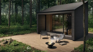 Gresie portelanata Tubadzin Korater Wood Deck str 18 mm, 60x60 cm - Img 2