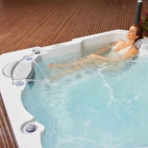 Minipiscina jacuzzi Wellis Prague CityLife Deluxe, pentru 6 persoane, 200 × 200 × 87 cm - Img 4