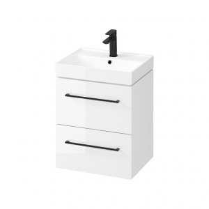 Mobilier suspendat Cersanit Larga pentru lavoar 50x38 cm, alb