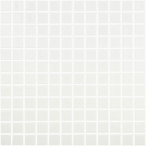 Mozaic sticla 100 31.5x31.5 cm, alb