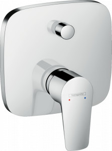 Ornament baterie incastrata cada/dus Hansgrohe Talis E, crom