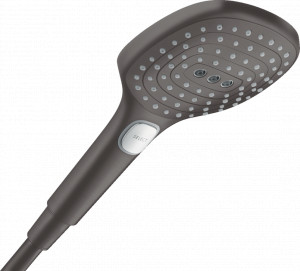 Para de dus Hansgrohe Raindance Select 120 3 functii negru - crom periat