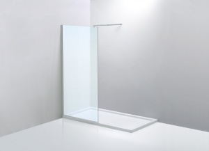 Paravan dus Walk-In Belform Atlas, sticla 8 mm, 120 cm, crom