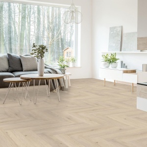 Parchet SPC 5,5 mm CHECK One Premium Herringbone 2490H Stejar Weitenhagen - Img 2