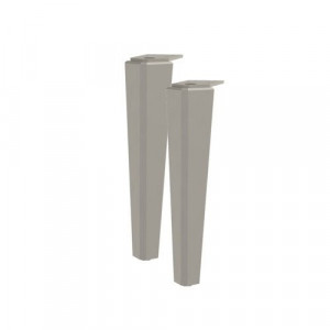 Set de 2 picioare pentru mobilier Oristo Montebianco, 20 cm, sand mat