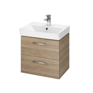 SET Mobilier suspendat cu lavoar Cersanit Lara Mille Slim, 50 cm