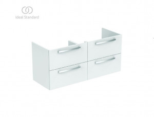 Set mobilier suspendat Ideal Standard Tempo cu lavoar Tempo 120 cm, alb - Img 2