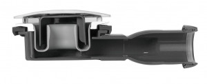Sifon cadita de dus Ø90 mm Radaway-Wirquin R400W Slim, capac cromat - Img 2