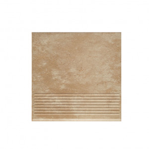 Treapta Klinker Paradyz Ilario beige stopnica prosta 30x30 cm