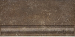 Treapta Klinker Paradyz Ilario brown stopnica prosta 30x60 cm - Img 2