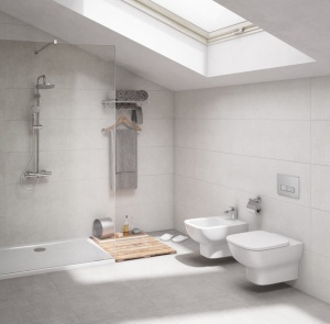 VAS WC ESEDRA SUSPENDAT 54.5X36.5,FIXARE COMPLET ASCUNSA - Img 6