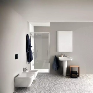 Vas WC suspendat Ideal Standard i.life rimless proiectie scurta 48 cm alb lucios - Img 3