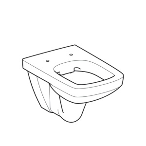 VAS WC SUSPENDAT SELNOVA SQUARE RIMFREE ALB - Img 6