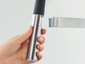 BATERIE BUCATARIE ESSENCE, PIPA FLEXIBILA GROHFLEXX CU DUS METALIC - Img 3