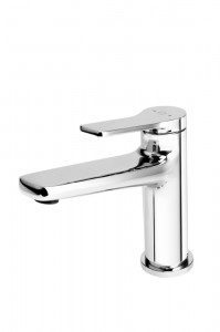 Baterie lavoar FDESIGN Seppia cu ventil click-clack, crom - Img 1