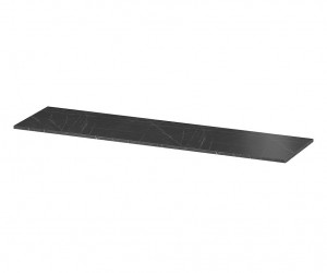 Blat pentru mobilier Cersanit Larga 180 cm, negru marmura