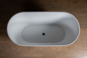 Cada baie freestanding Miraggio Greenland compozit 170x80 cm - Img 6