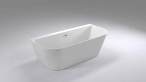 Cada freestanding Belform Selene, acril, 150x75 cm - Img 3