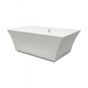 Cada freestanding dreptunghiulara 7105, acril, 170x80 cm - Img 2