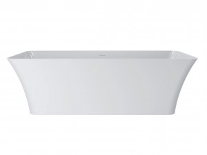 Cada freestanding Miraggio Bonita compozit 180x75 cm alb lucios - Img 5