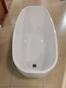 Cada freestanding ovala 9018, acril, 170x75 cm - Img 6