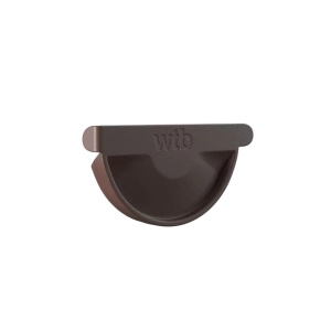 Capac jgheab pentru sistem pluvial Wetterbest, metalic, D 125 mm, mat