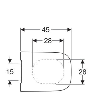 CAPAC WC SMYLE SQUARE SLIM SOFT CLOSE TIP SANDWICH ,BALAMALE QUICK-RELEASE, ALB - Img 6