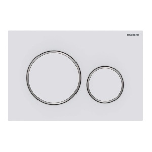 CLAPETA ACTIONARE REZERVOR INCASTRAT SIGMA 20 ALB MAT LACUIT-CROM EASY TO CLEAN - Img 3