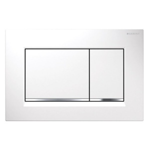 CLAPETA ACTIONARE REZERVOR INCASTRAT SIGMA 30 ALB MAT LACUIT-CROM EASY TO CLEAN - Img 3