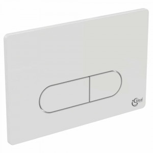 Clapeta cu actionare mecanica Ideal Standard Prosys Oleas M1 dual, alb - Img 1
