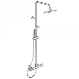 Coloana de dus cu baterie termostatata Ideal Standard Ceratherm T25, crom