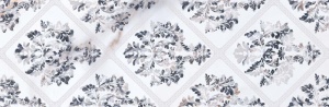 Decor Kai Ceramics Monet Wallpaper White 24.4 x 74.4 cm