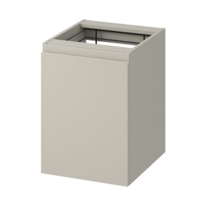 Dulap suspendat Cersanit MODUO 40 cm pentru blat cu cos rufe, casmir