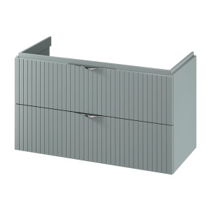 Dulap suspendat pentru lavoar Cersanit Tirso Fiord mat, 100 cm