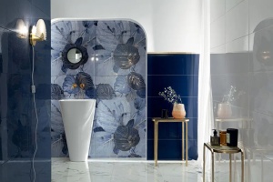Faianta Decor 4-elemente Tubadzin Blue Stone 4x74,8x29,8 (119,8x74,8) cm - Img 3