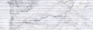 Faianta Kai Gioia Lines 24.4x74.4 cm, white - Img 6